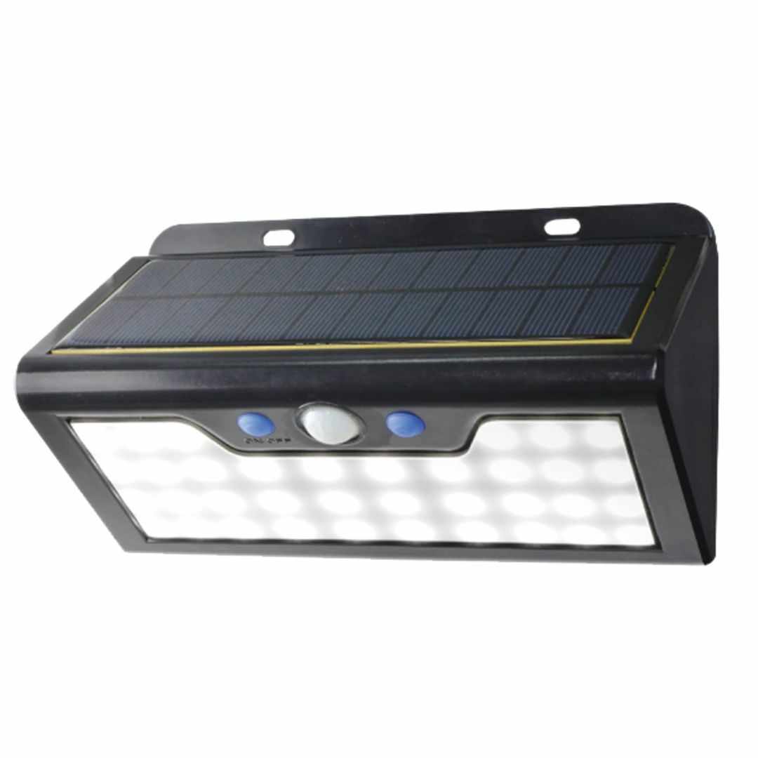 エルパ (ELPA) LEDセンサーウォールライト (大/白色/ソーラー式/防水