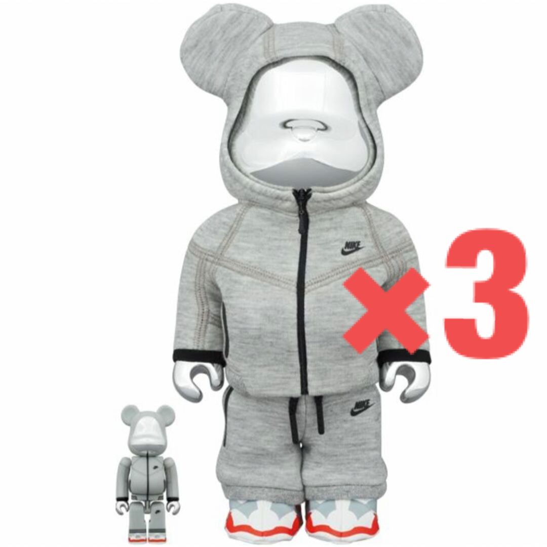 BE@RBRICK NIKE TECH FLEECE N98 100% 400％