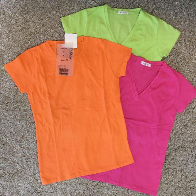 23区(ニジュウサンク)のTシャツ3枚セット レディースのトップス(Tシャツ(半袖/袖なし))の商品写真
