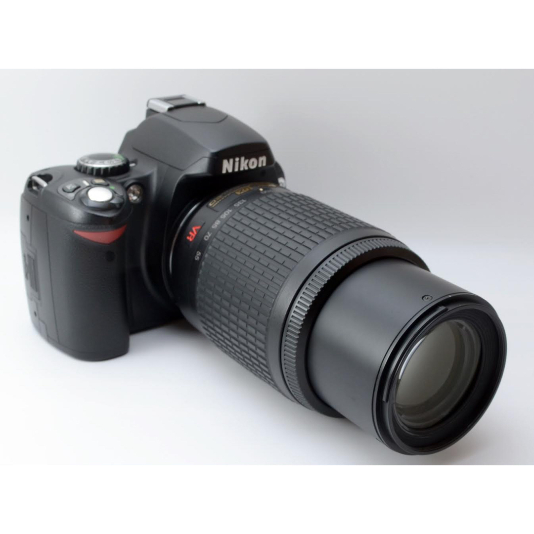 ☆Nikon D40X☆初心者向け○スマホ転送○手ぶれ補正付き望遠レンズ-
