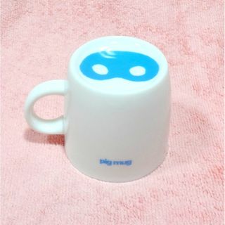 フランフラン(Francfranc)のフランフラン pig mug Right Hand Early　青 陶器(グラス/カップ)