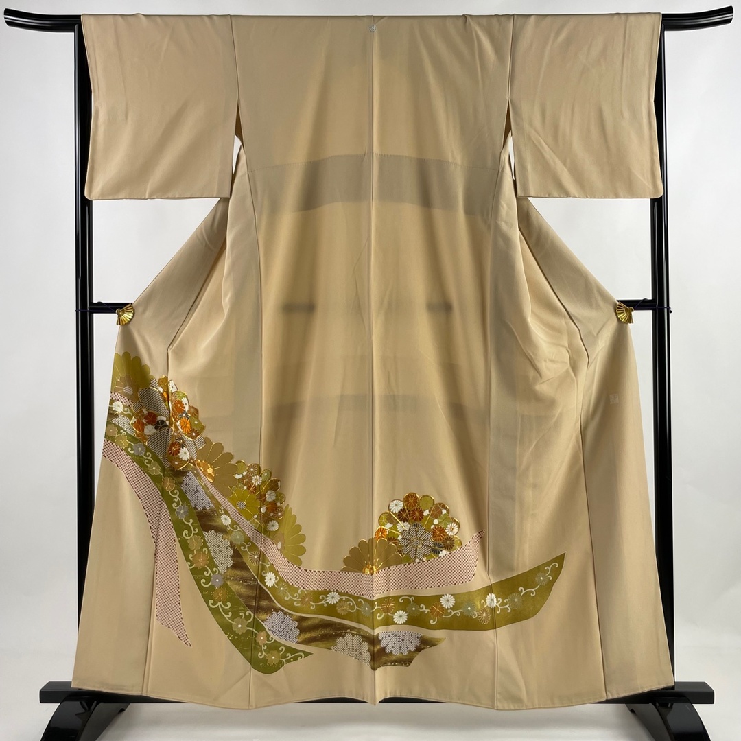 色留袖 身丈159cm 裄丈66cm 正絹 逸品 【中古】 | フリマアプリ ラクマ