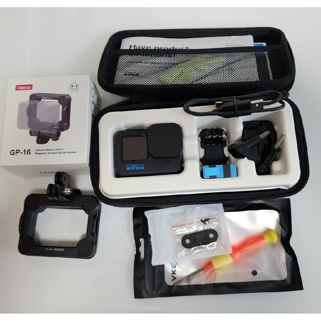 GoPro HERO11 BLACK と Ulanzi GP-16など