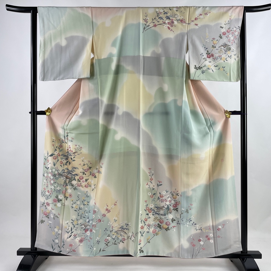 訪問着 身丈158.5cm 裄丈64cm 正絹 美品 名品