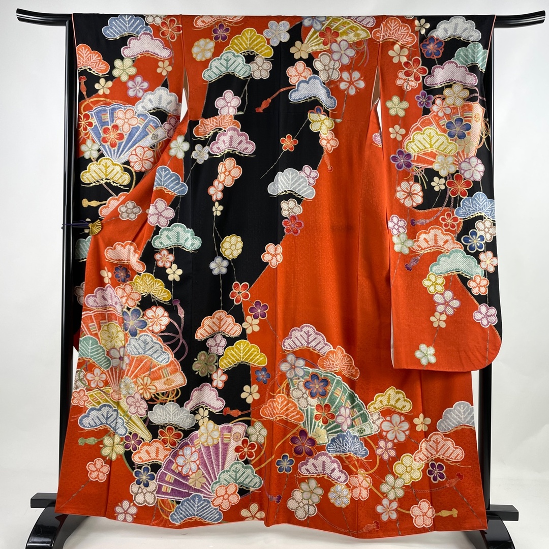 振袖 身丈163.5cm 裄丈64.5cm 正絹 美品 名品