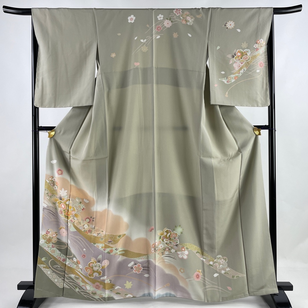 訪問着 身丈164.5cm 裄丈65.5cm 正絹 美品 名品