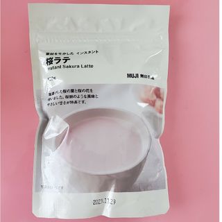 ムジルシリョウヒン(MUJI (無印良品))の桜ラテ(その他)