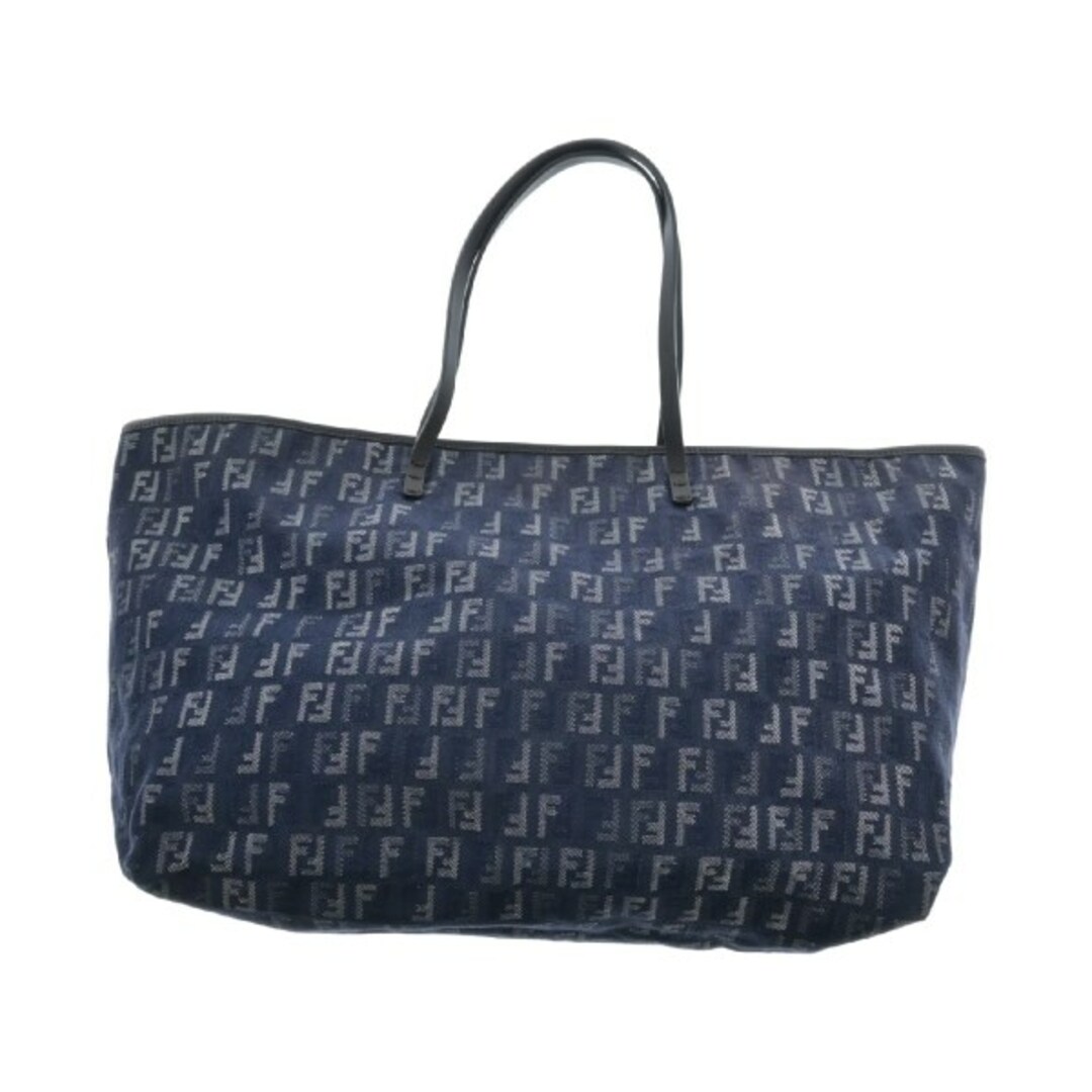 FENDI - FENDI フェンディ バッグ(その他) - 紺(総柄) 【古着