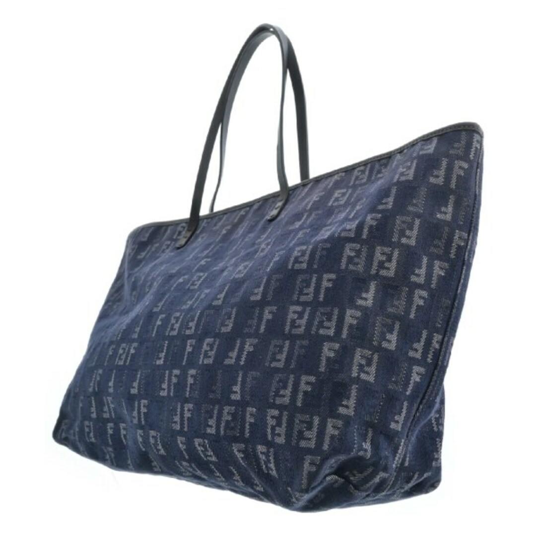 FENDI - FENDI フェンディ バッグ(その他) - 紺(総柄) 【古着