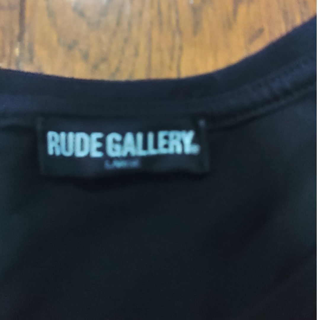 RUDE GALLERY(ルードギャラリー)のrude gallery black rude night Tシャツ　L　黒 メンズのトップス(Tシャツ/カットソー(半袖/袖なし))の商品写真