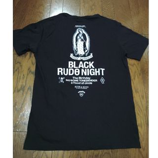 ルードギャラリー(RUDE GALLERY)のrude gallery black rude night Tシャツ　L　黒(Tシャツ/カットソー(半袖/袖なし))