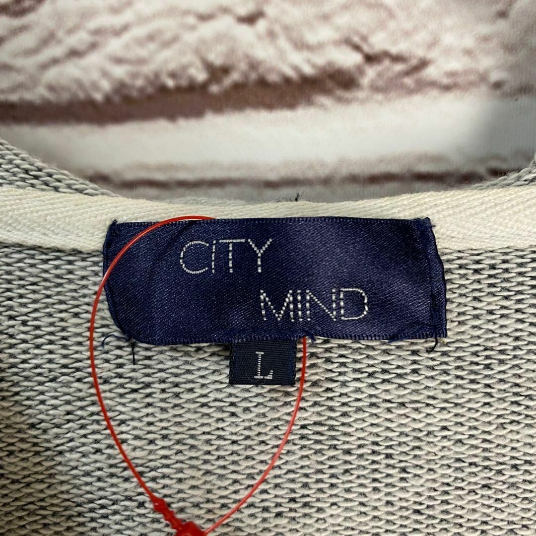 CITY MIND パーカー　ジップパーカー メンズ　[ L ] メンズのトップス(パーカー)の商品写真