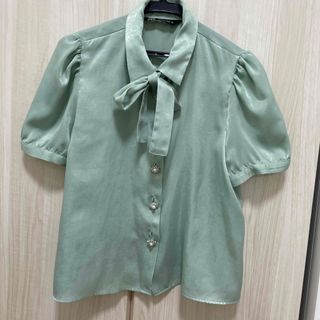 ザラ(ZARA)のZARA ブラウス(シャツ/ブラウス(半袖/袖なし))