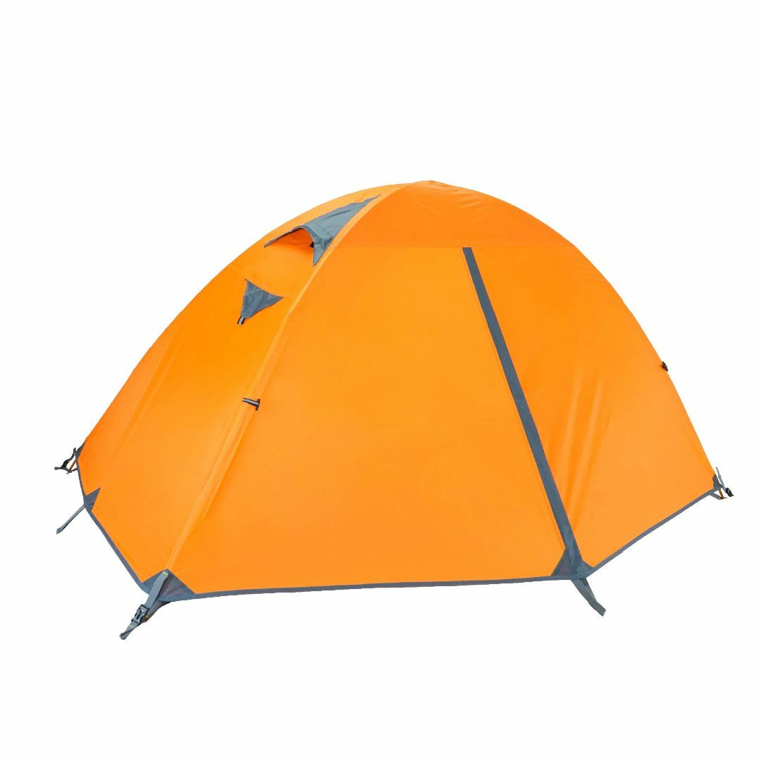 【色: A1 オレンジ - 1人用】TRIWONDER 1 2 3人用 テント