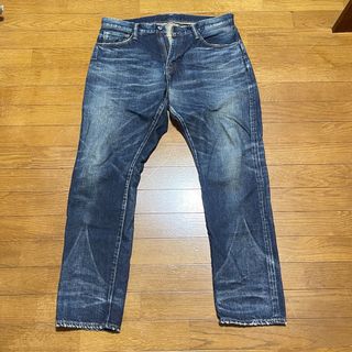 シークエル(SEQUEL)のSEQUEL×FRAGMENT DAMAGE DENIM PANTS INDIG(デニム/ジーンズ)