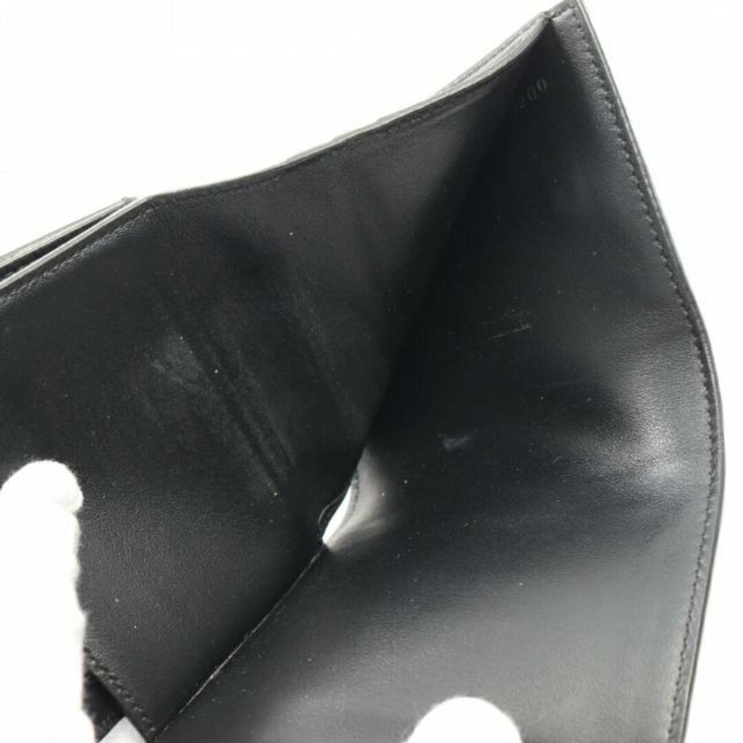 celine(セリーヌ)のスモール トリフォールドウォレット 三つ折り財布 レザー ブラック レディースのファッション小物(財布)の商品写真