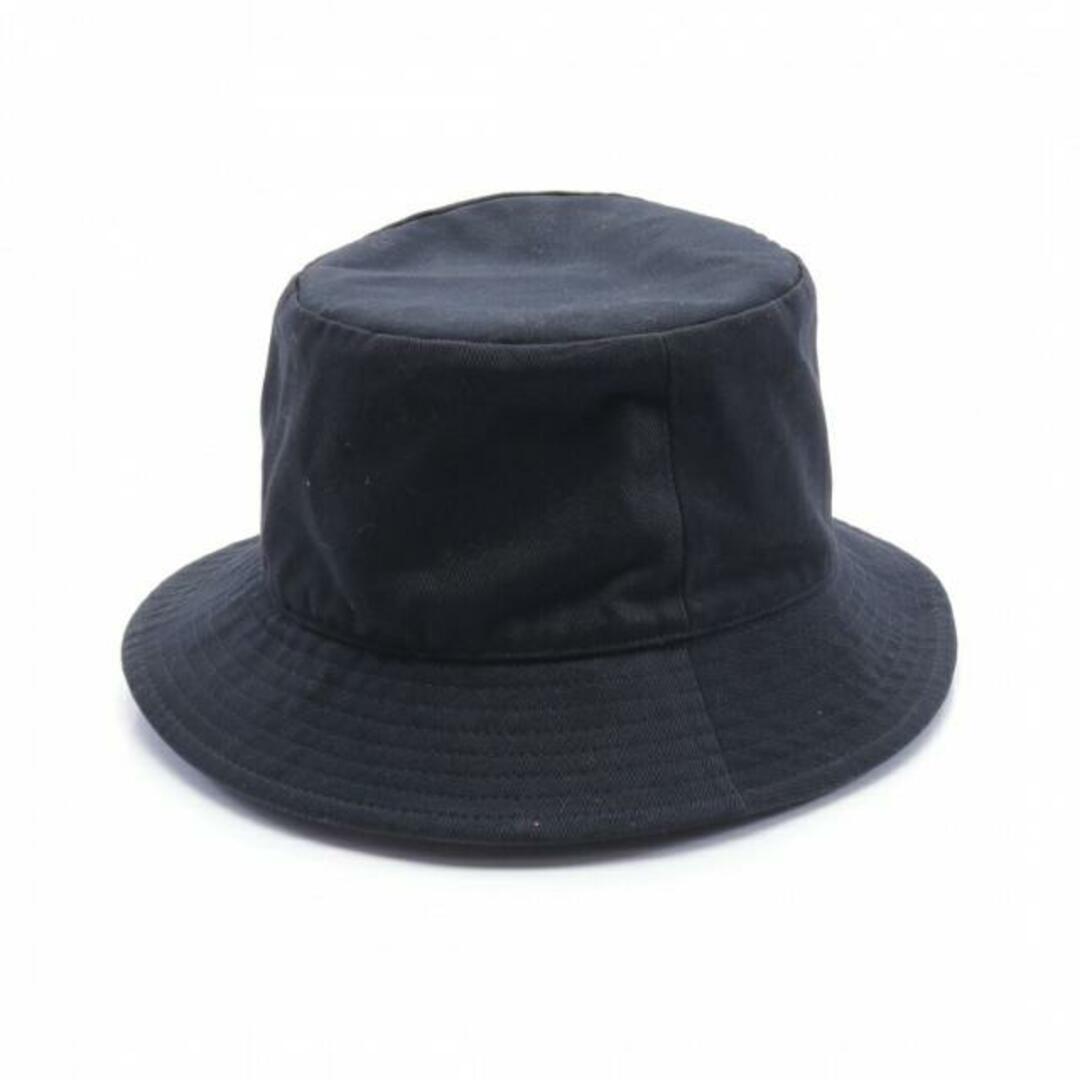 celine(セリーヌ)のバケット ハット 帽子 ロゴプリント コットン ブラック レディースの帽子(ハット)の商品写真
