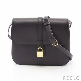 セリーヌ(celine)のMedium Tabou ショルダーバッグ レザー ダークパープル(ショルダーバッグ)