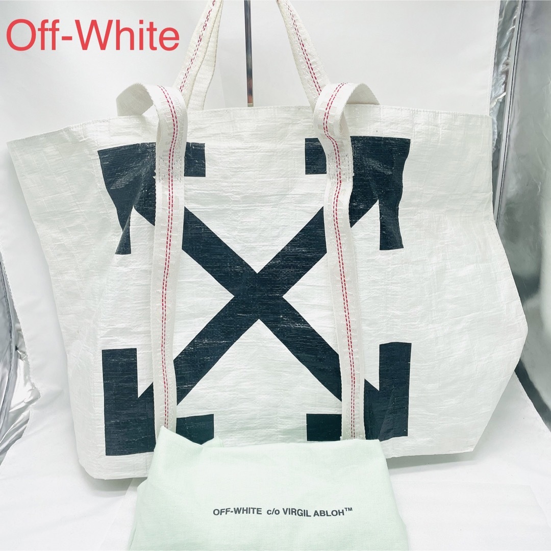 Off-White オフホワイト コマーシャル トートバッグ 2wayバッグ