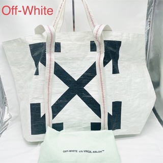 OFF-WHITE オフホワイト MULTI LOGO TOTE BAG マルチロゴ レザー トートバッグ ホワイト OWNA039E 19990102