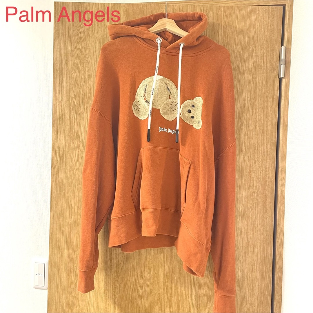 希少　Palm Angels パームエンジェルス BEAR スウェット パーカートップス