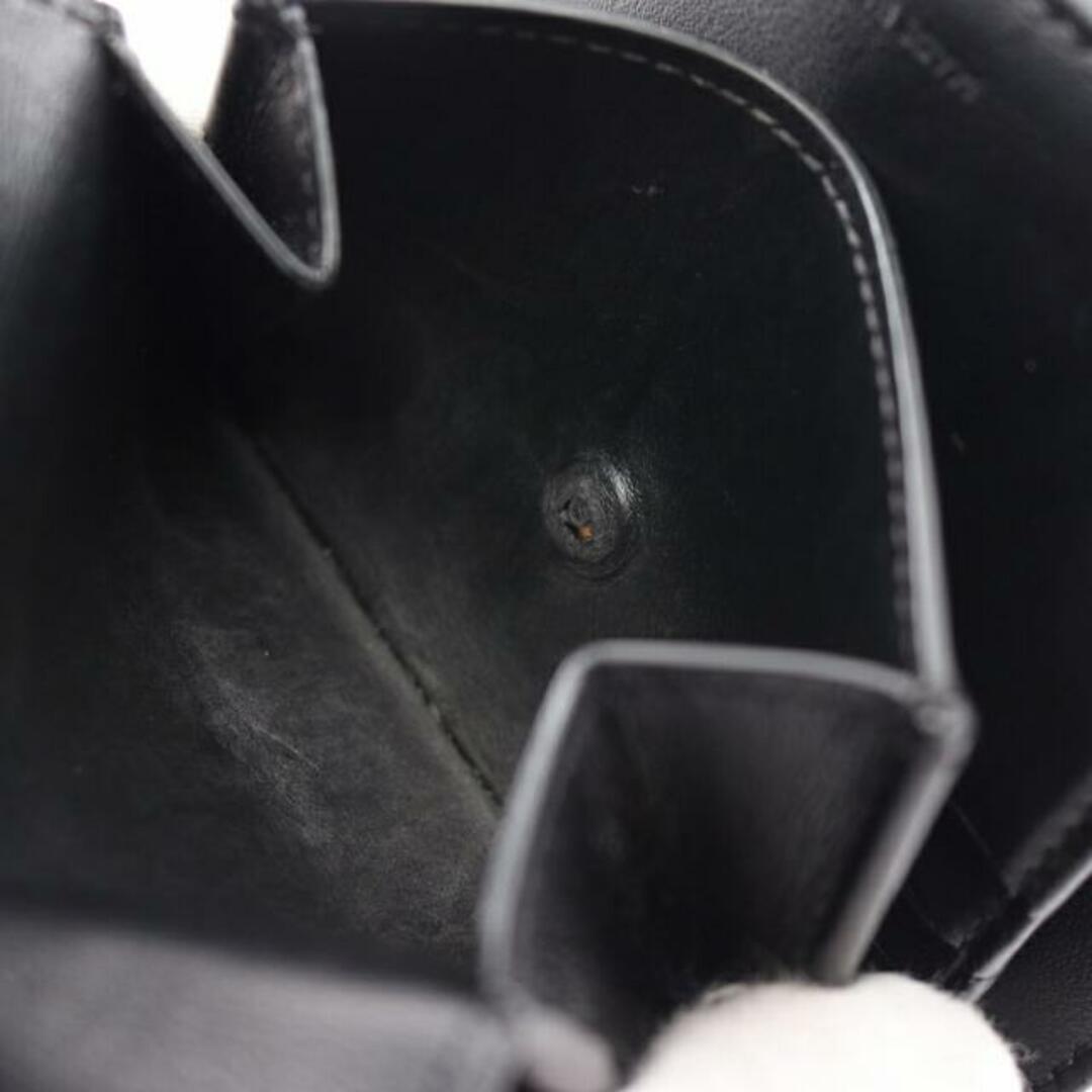 celine(セリーヌ)のスモール トリフォールド ウォレット 三つ折り長財布 レザー ブラック レディースのファッション小物(財布)の商品写真