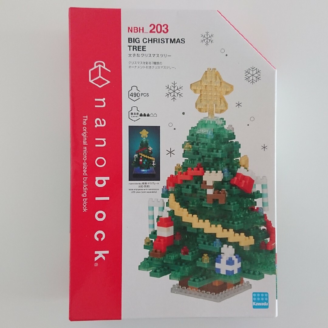 Kawada(カワダ)の【新品未開封】ナノブロック 大きなクリスマスツリー カワダ エンタメ/ホビーのエンタメ その他(その他)の商品写真