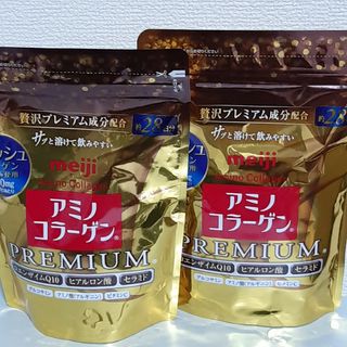 メイジ(明治)の明治　アミノコラーゲン　プレミアム　2袋(コラーゲン)