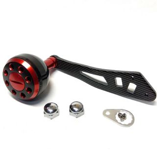 ダイワ(DAIWA)の未使用　ダイワ アブ　ベイトリール用　カスタム シングル パワーハンドル　レッド(リール)