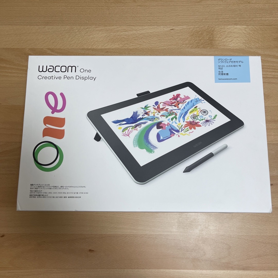 【美品】Wacom One DTC133 ホワイトスマホ/家電/カメラ