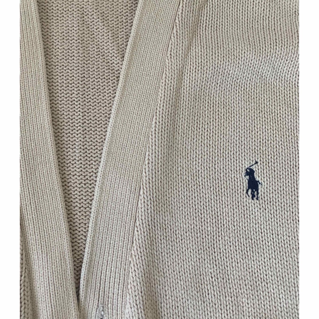 POLO RALPH LAUREN(ポロラルフローレン)のポロラルフローレン  Vニットコットンカーディガン メンズのトップス(カーディガン)の商品写真