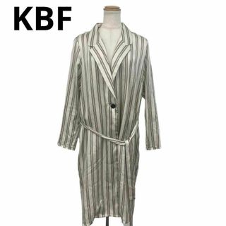 ケービーエフ(KBF)のKBF ストライプロングシャツ(カーディガン)