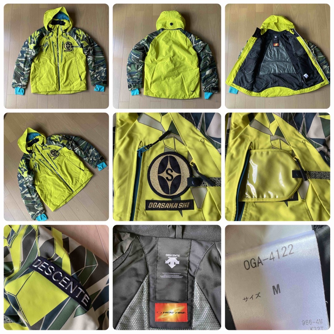 DESCENTE - デサント オガサカチーム選手用ウェア 上下セット M/L 中古