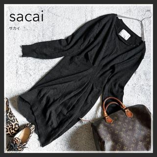 最終値下げ◯sacai  バンダナ柄ニット