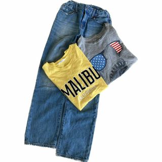 ギャップキッズ(GAP Kids)の《極美品》GAPKids  H&M セット売り(パンツ/スパッツ)