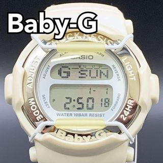 ベビージー(Baby-G)の電池交換済 CASIO Baby-G ベビージー BG-1098 ホワイト(腕時計)