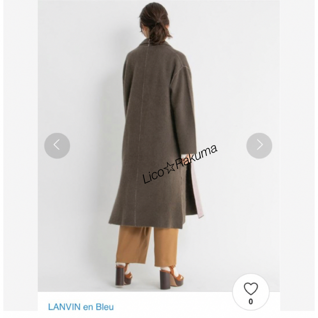 LANVIN  ニットコート