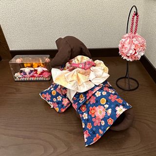 犬服 ハンドメイド 小型犬 着物 S8②(ペット服/アクセサリー)