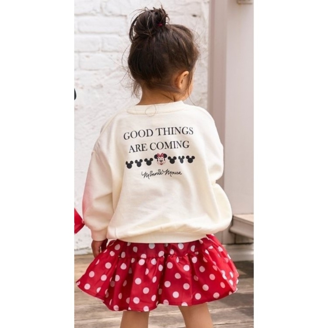 しまむら(シマムラ)のしまむら　LITTC　Disney　ミニーちゃんセット キッズ/ベビー/マタニティのキッズ服女の子用(90cm~)(Tシャツ/カットソー)の商品写真