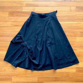 JUNYA WATANABE ウールギャバ 変形スカート コムデギャルソン - ひざ丈