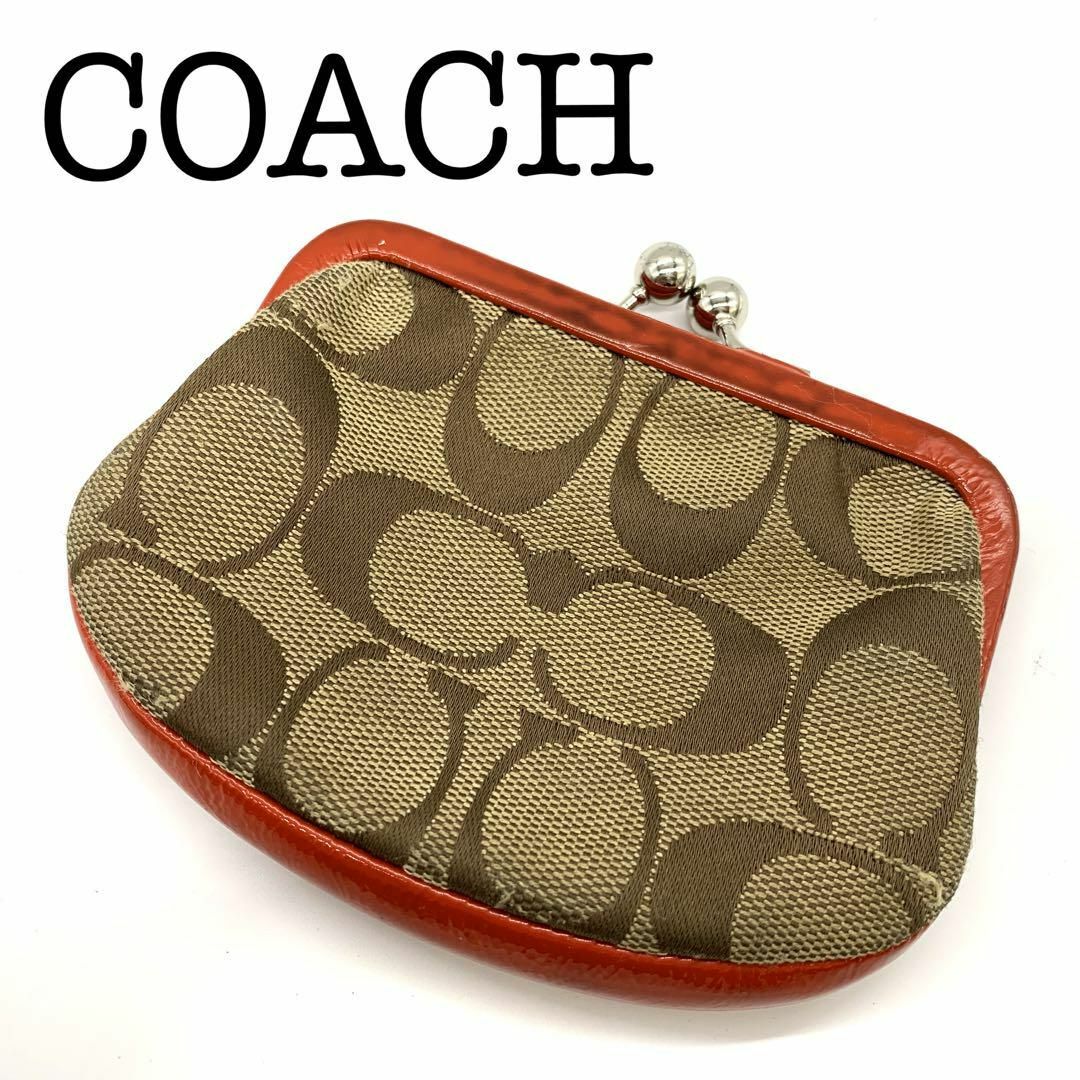 COACH(コーチ)のCOACH コーチ コインケース がま口 財布 レディースのファッション小物(財布)の商品写真