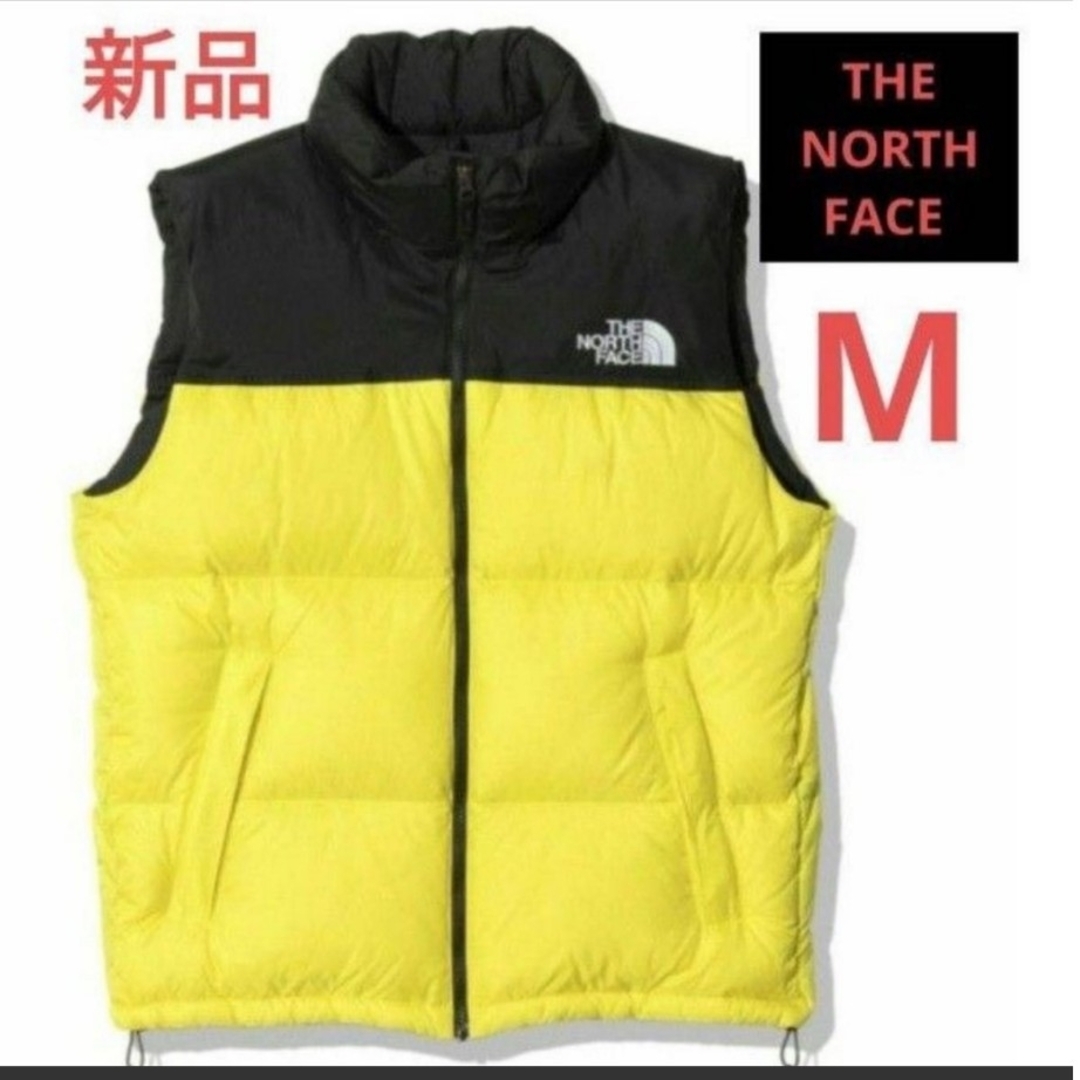 NORTH FACE ノースフェイス ヌプシ ダウン イエロー 新品 M