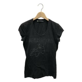 ディースクエアード(DSQUARED2)のディースクエアード 半袖Tシャツ カットソー レディース S(Tシャツ(半袖/袖なし))