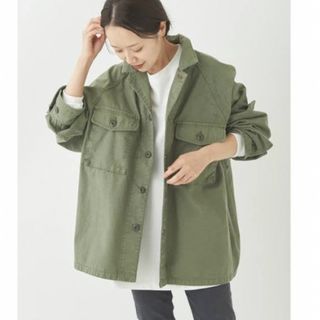 plage Army SH Jacket アーミーシャツジャケット　ブラック