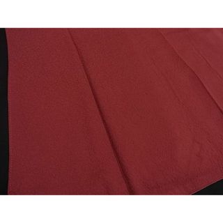 平和屋野田店■上質な色無地 蘇芳色 逸品 未使用 n-mz6535
