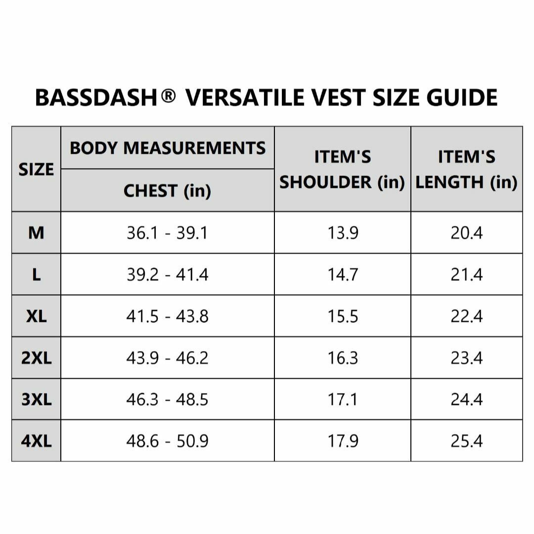 [Bassdash] バスダッシュ フィッシングベスト 多機能 メッシュベスト 1