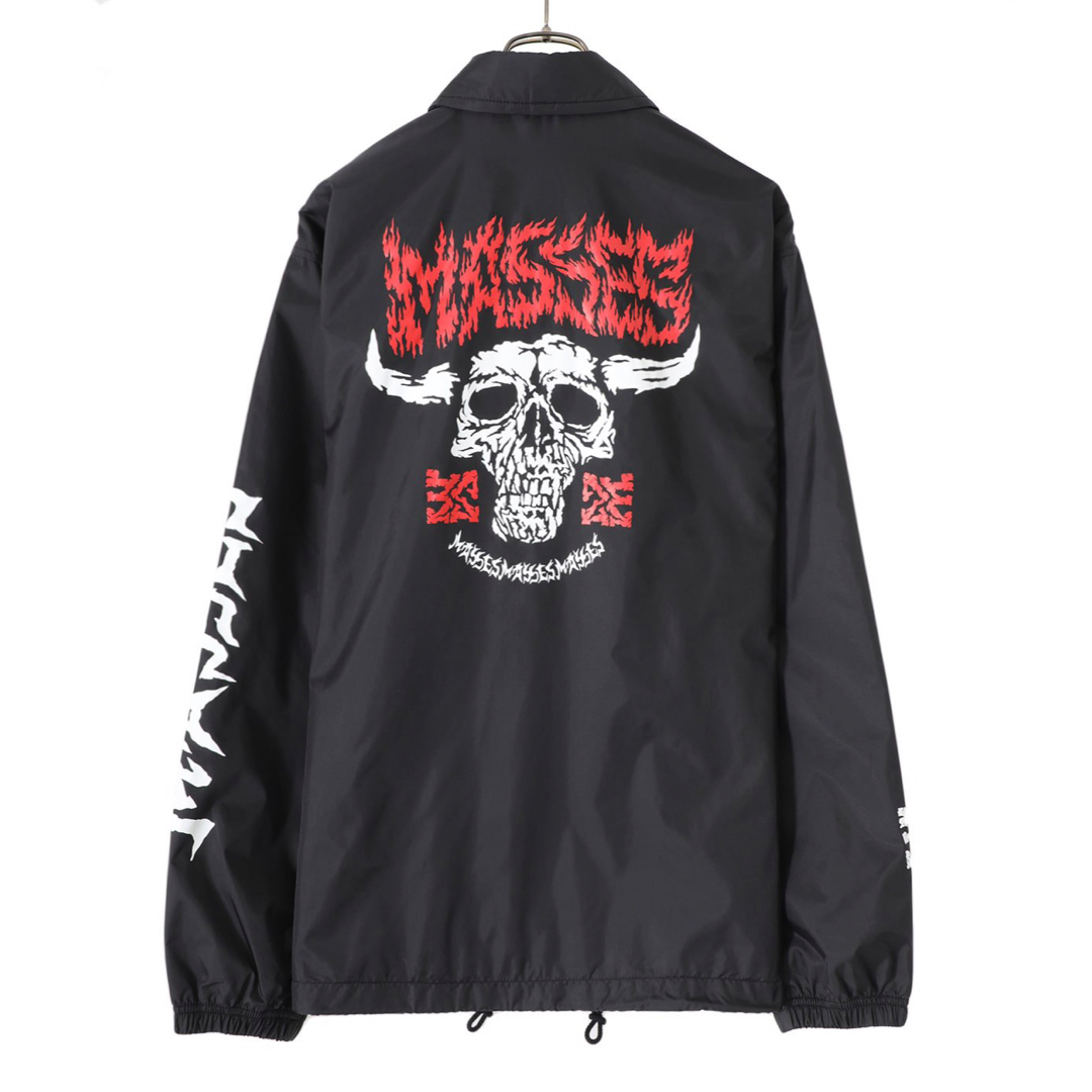 MASSES NYLON JACKET マシス コーチ ナイロン ジャケット