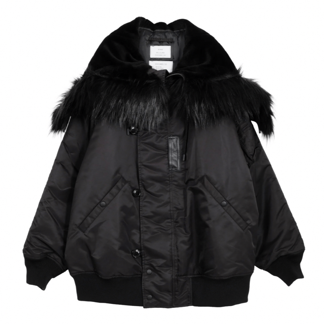 HYKE - 【新品 未使用 即納】HYKE TYPE N-2 JACKET size 5 黒の HYKE - 【新品 未使用 即納】HYKE TYPE N-2 JACKET size 5 黒の