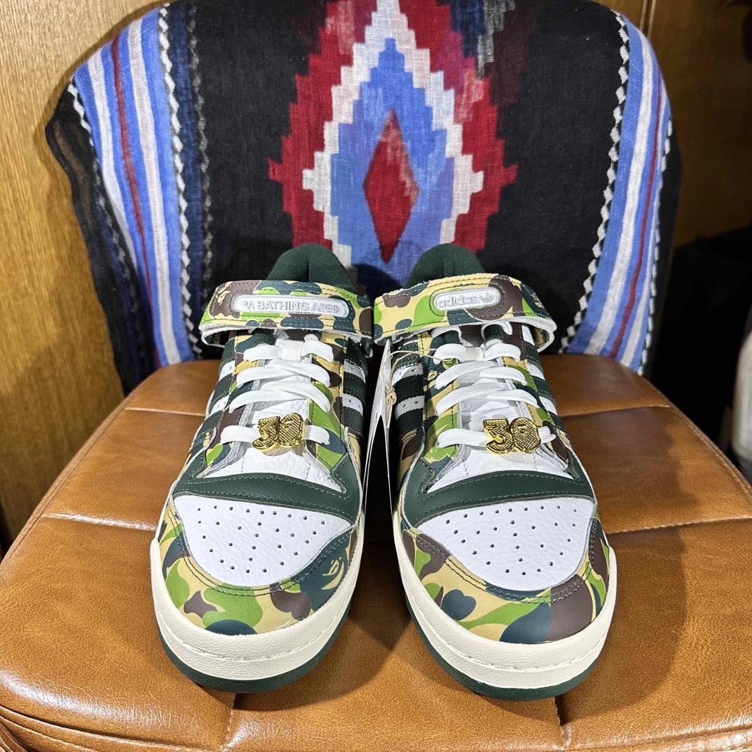 adidas - adidas x bape 30th FORUM 84 LOW 27.5cmの通販 by yoppy_u's ...