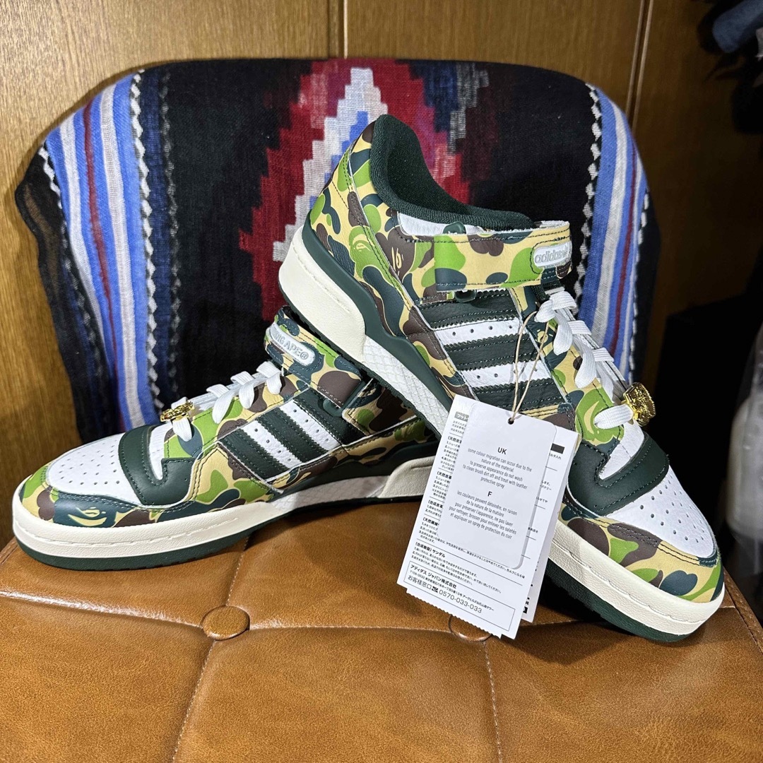 adidas - adidas x bape 30th FORUM 84 LOW 27.5cmの通販 by yoppy_u's ...